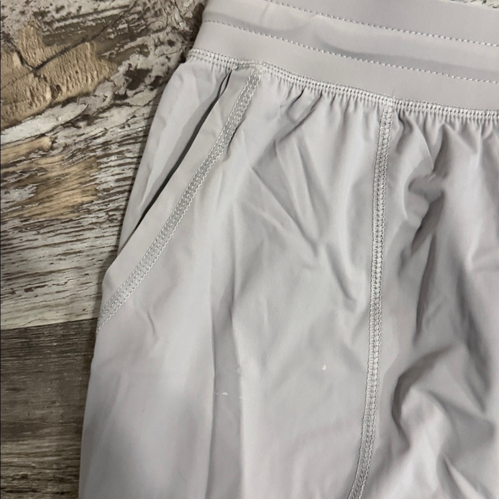 Ruby Ribbon Light Gray Joggers - Picture 3 of 6